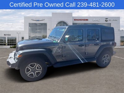 2022 Jeep Wrangler Unlimited Sport S 4x4