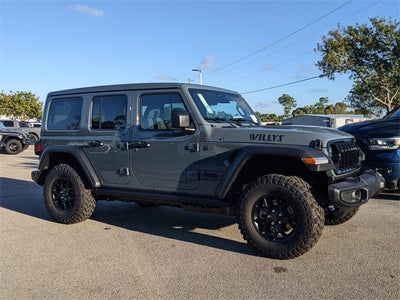 2026 Jeep Wrangler WRANGLER 4-DOOR WILLYS