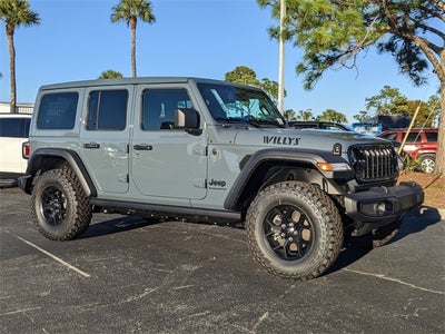 2026 Jeep Wrangler WRANGLER 4-DOOR WILLYS