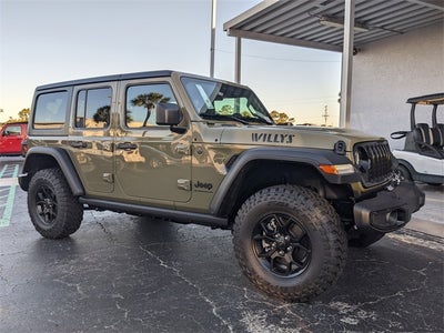 2026 Jeep Wrangler WRANGLER 4-DOOR WILLYS