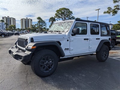 2026 Jeep Wrangler WRANGLER 4-DOOR SPORT S