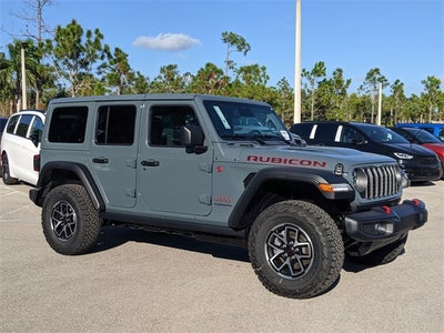 2026 Jeep Wrangler WRANGLER 4-DOOR RUBICON