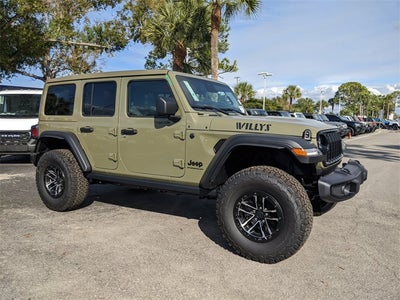 2026 Jeep Wrangler WRANGLER 4-DOOR WILLYS