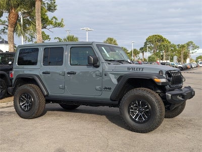 2026 Jeep Wrangler WRANGLER 4-DOOR WILLYS