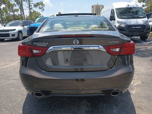 2016 Nissan Maxima 3.5 Platinum