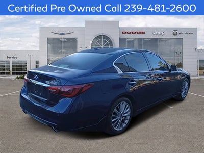 2022 INFINITI Q50 LUXE