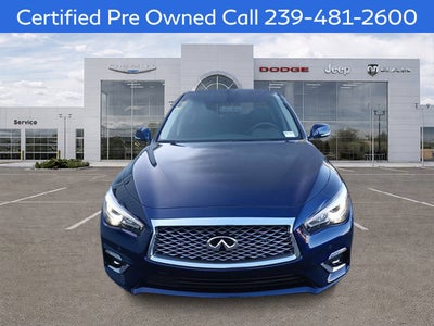 2022 INFINITI Q50 LUXE