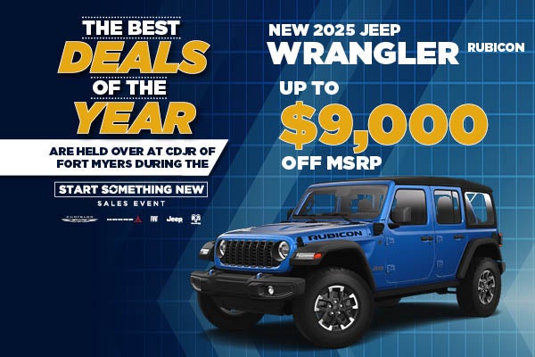 NEW 2025 JEEP WRANGLER RUBICON