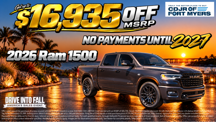 New 2026 RAM 1500 LIMITED