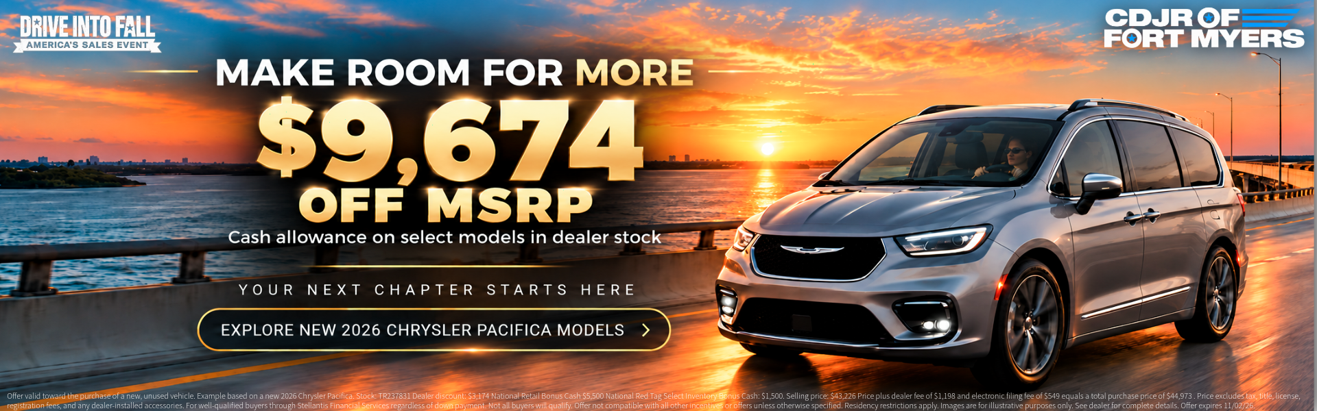 New 2026 Chrysler Pacifica